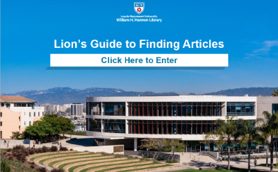 Finding Articles tutorial